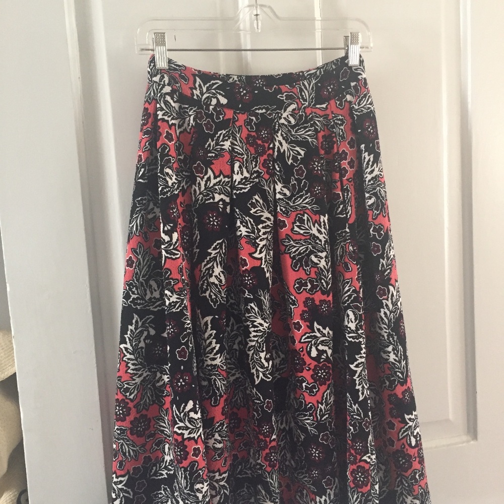 Colorful Midi Skirt